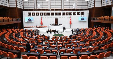 A view of the Turkish Parliament in session, Ankara, Türkiye, Dec. 25, 2024. (AA Photo)