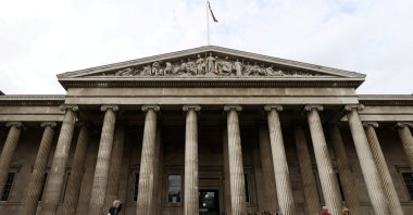 People walk in front of the British Museum, London, U.K., Sept. 28, 2023. (Reuters Photo)