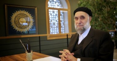 Hasan Çelebi, renowned globally as the "Master of Calligraphers." (AA Photo)