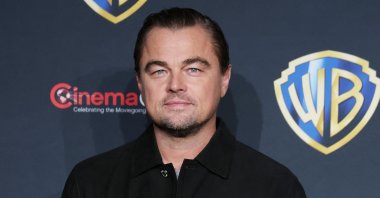 U.S. actor Leonardo DiCaprio arrives for a Warner Bros Pictures photo call during CinemaCon 2025, Las Vegas, Nevada, U.S., April 1, 2025. (AFP Photo)