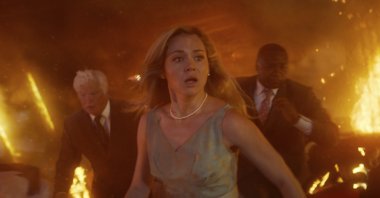 This image released by Warner Bros. Pictures shows Brec Bassinger in a scene from "Final Destination Bloodlines." (AP Photo)