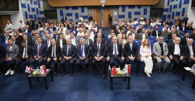 Second Urban Transformation Summit, organized by Yeni Asır and Turkuvaz Media Group in Izmir. (Handout)