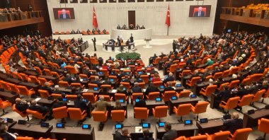 A view of the Turkish Parliament in session, Ankara, Türkiye, May 21, 2025. (DHA Photo)