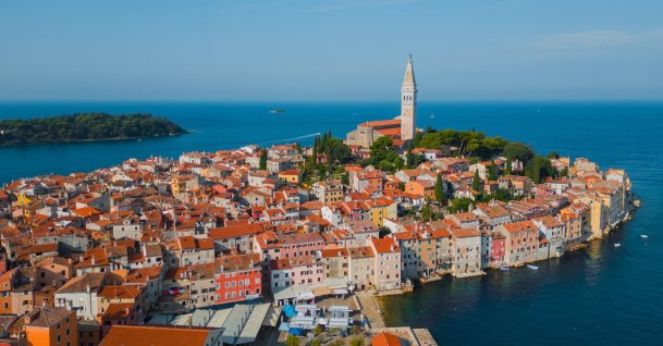 Situated on the west coast of Istria, Rovinj is one of the most popular and most developed tourist resorts in Croatia. (Getty Images)