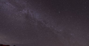 A part of the Milky Way is seen Saturday, Nov. 23, 2024 at the summit of Haleakala National Park near Kula, Hawaii. (AP File Photo)