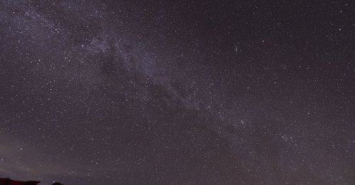 A part of the Milky Way is seen Saturday, Nov. 23, 2024 at the summit of Haleakala National Park near Kula, Hawaii. (AP File Photo)