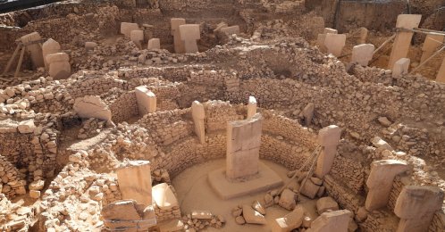 A general view of an excavation site in Göbeklitepe in the southeastern province of Şanlıurfa, Türkiye, May 24, 2019. (AA Photo)